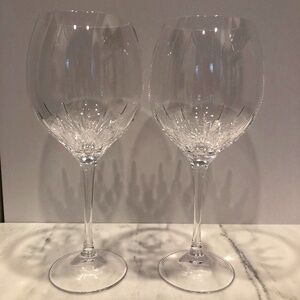 Vera Wang Wedgewood Duchess Crystal Wine Goblets